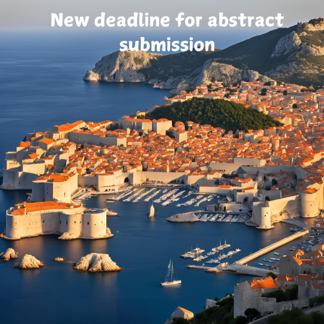 New deadline for abstract submission